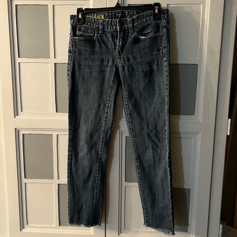 🖤J. Crew Dark Blue Toothpick Jeans